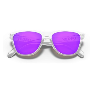 Frogskins XS (Youth Fit) Polished Clear | PRIZM Violet | 9006-14